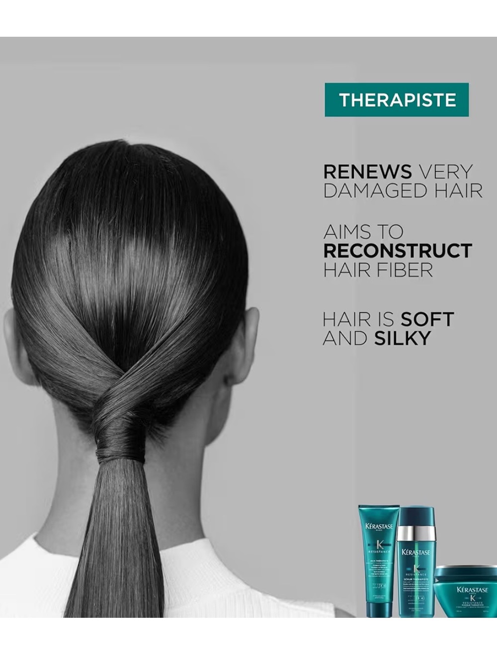 Kerastase Resistance Serum Repairing Hair Serum, Restores Damaged Hair 1 oz - Picture 3 of 8